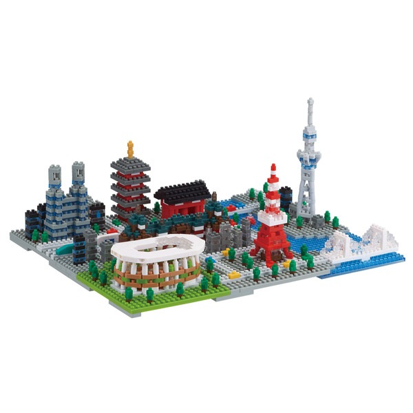 カワダ nanoblock（ナノブロック）東京【NB-040】 NB40トウキョウ