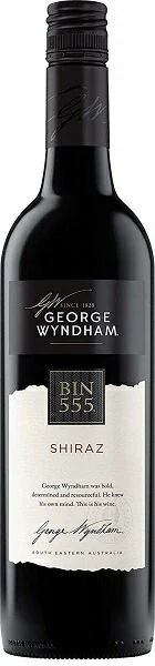 【ケース販売】 [オーストラリア/赤ワイン/辛口/フルボディ]ジョージウィンダム BIN555 シラーズ 750ml12本【北海道沖縄東北四国九州地方は必ず送料