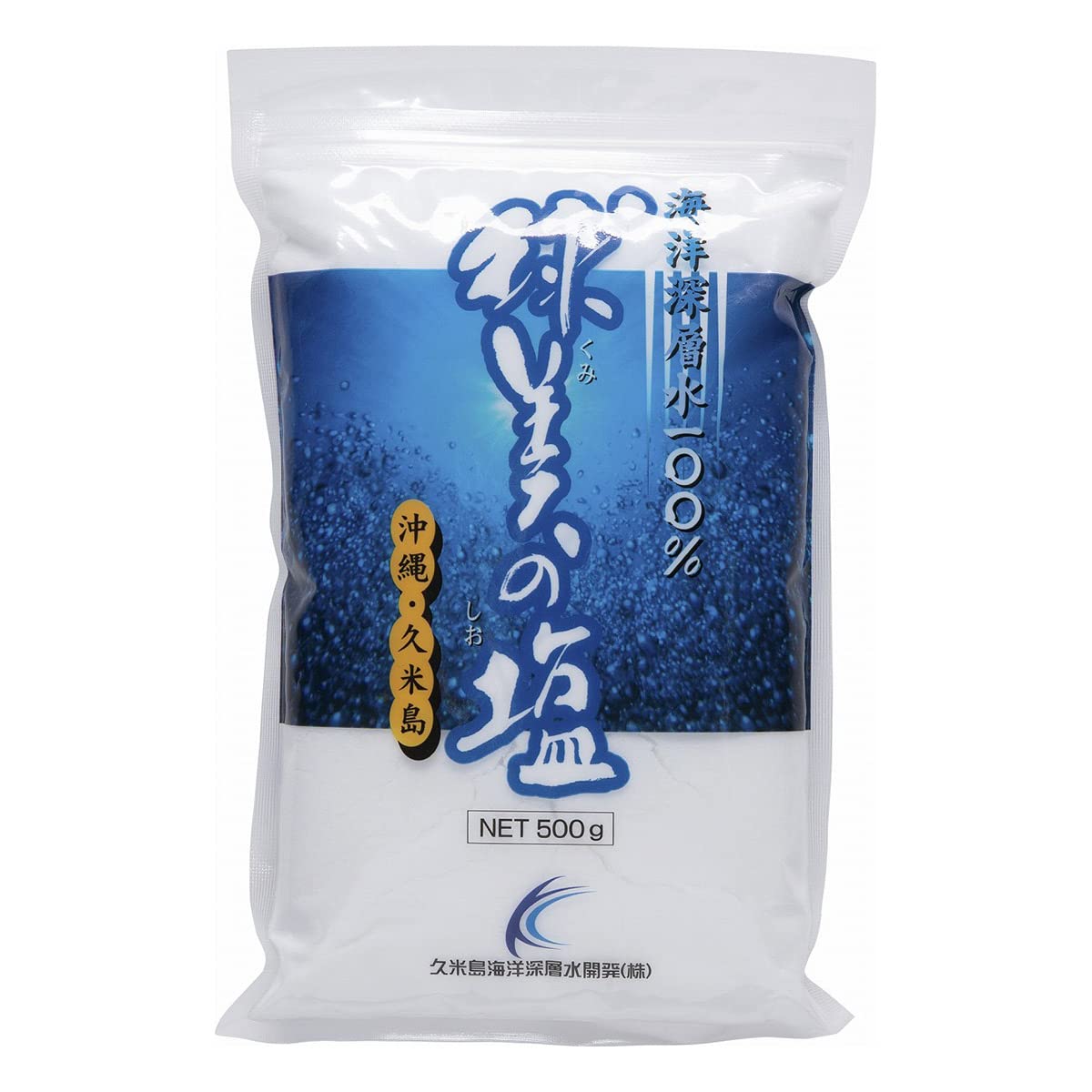 久米島海洋深層水開発 球美の塩 500g × 3