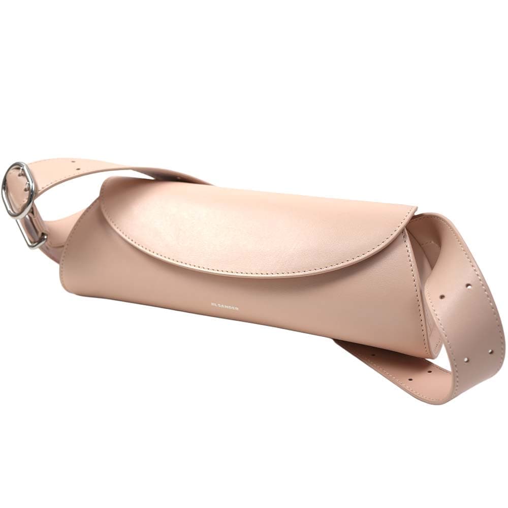 ジル サンダー ショルダーバッグ レディース カンノーロ スモール レザー ローズ JIL SANDER CANNOLO J07WD0023 P5355 679 J07WD0023-P5355-679