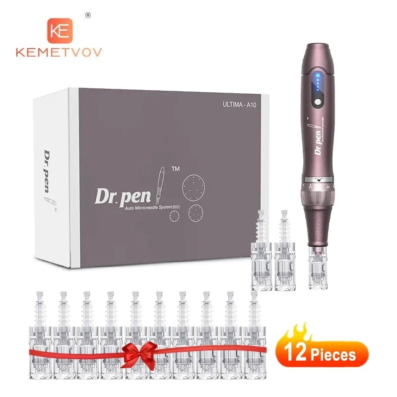 Dr.pultima-ペン カートリッジ スキンケアデバイス マイクロスキン 肌の若返り 12ユニット
