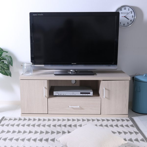 テレビ台 ローボード テレビボード TV台 86024 ラルゴ 幅118cm ホワイトウォッシュ 高
