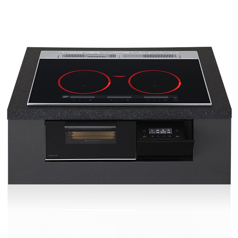 パナソニック Panasonic IHクッキングヒーター ビルトイン Aシリーズ ブラック KZ-A1T7K 幅75cm