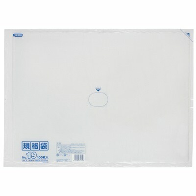 ポリ袋 ビニール袋 LD 規格袋 19号 0.030mm厚 100枚x5セット 透明