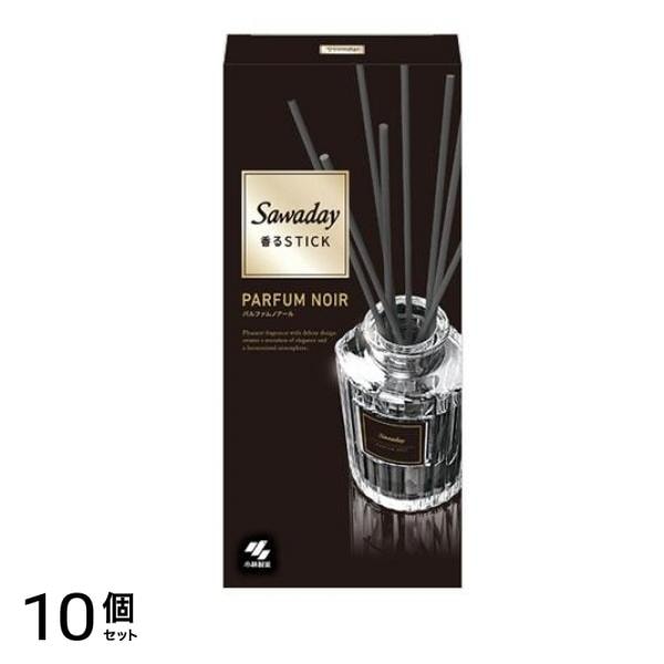 サワデー Sawaday香るStick パルファムノアール 70mL (容器付き本体) 10個セット