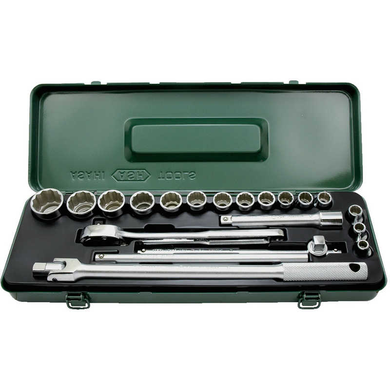 旭金属工業　ソケットレンチセット12.7×20PCS　VO4151