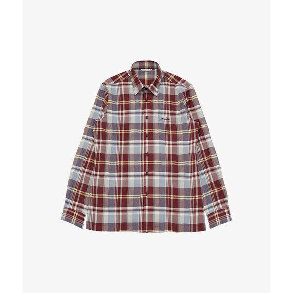 サッカーチェック長袖シャツ CDAABWS1416