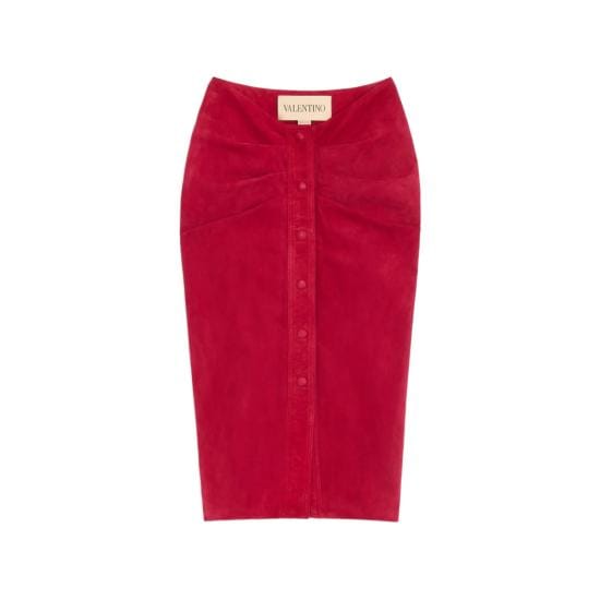 VALENTINO GARAVANI Women Skirts 8B0NI08AA6Q FLQ RED