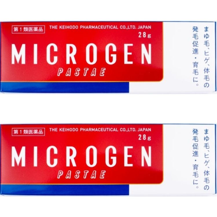 第1類医薬品 2個セット 啓芳堂製薬 ミクロゲンパスタ 28g 育毛剤 発毛