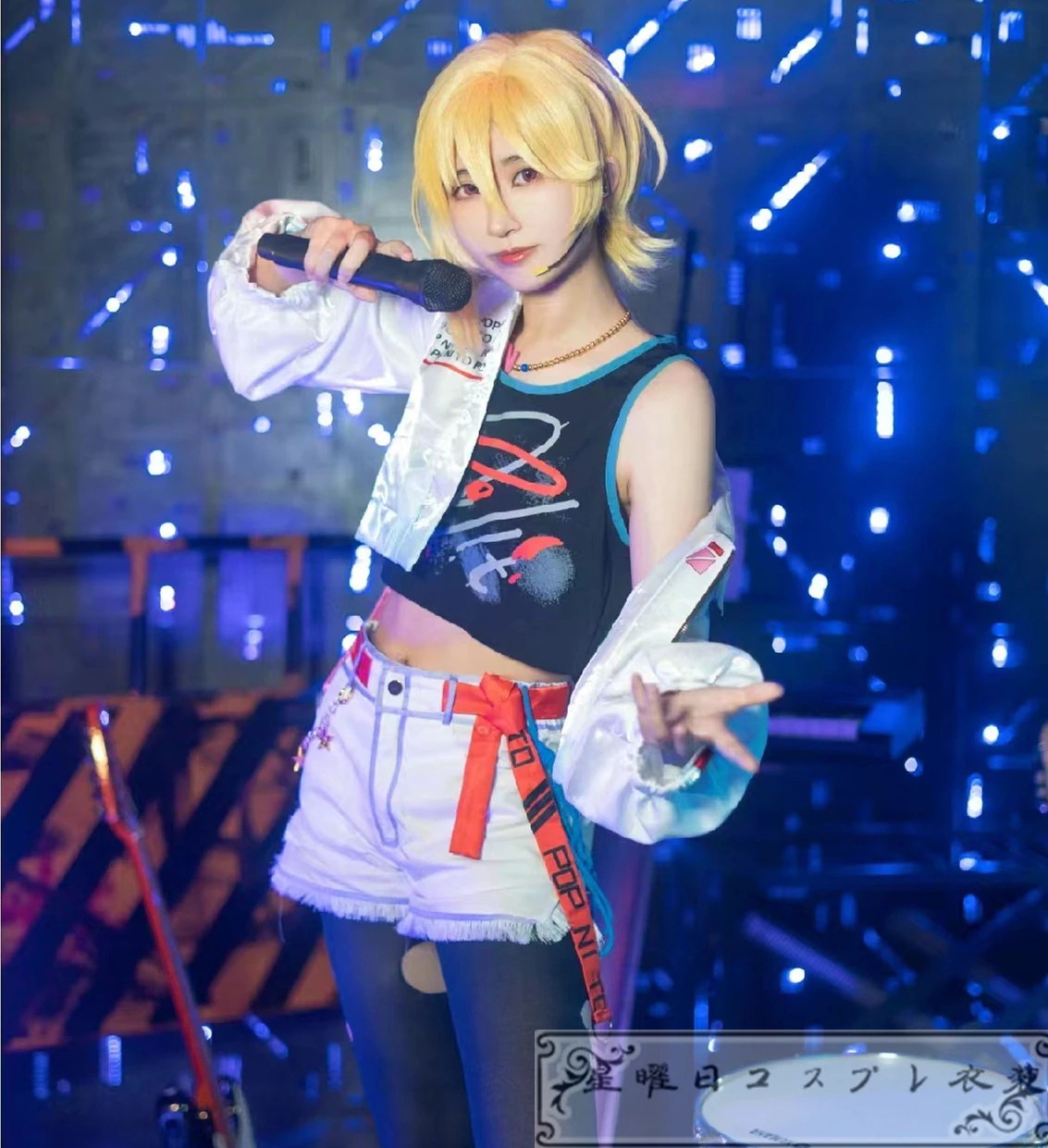 あんスタ フィーチャースカウト なずな編2 仁兔なずな 跳ね飛びテンション MV衣装 POP・IN・TO コスプレ衣装 コスチューム