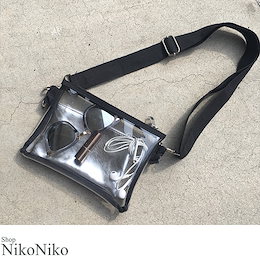 春新作 3wayクリアサコッシュ 【5月上旬頃】maバッグ 3way レディース クリアバッグ サコッシュ ショルダーバッグ clearbag ショルダーバッグ