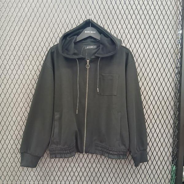 HC03 秋の女性らしいフード付きジップアップ89 CTL673 (S41247111)