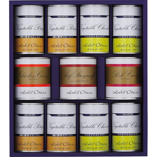 ホテルオークラ スープ/調理缶詰 詰合せ