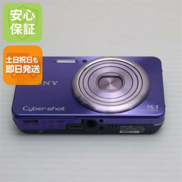 新品同様 Cyber-shot DSC-W570 バイオレット SONY デジカメ 181