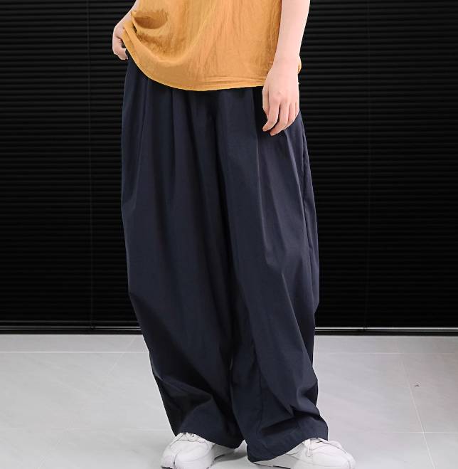 レディース パンツ ボトムス ロングパンツ ワイドパンツ ロング ワイド ストリート ポケット かわいい シンプル カジュアル おしゃれ かっこいい ラフ メンズライク マニッシュ ボーイッシュ 存在