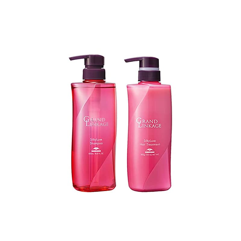【即納】ミルボン グランドリンケージ シルキーリュクス シャンプー 500mL + トリートメント 500g セット