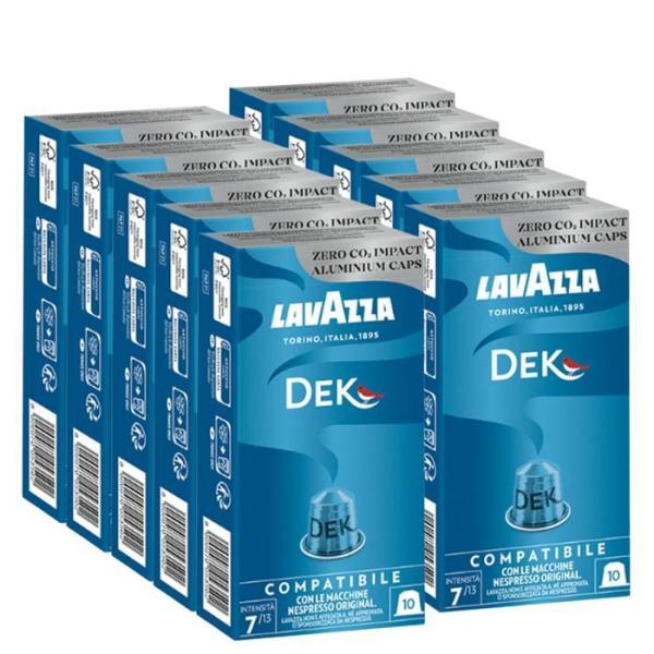 ラバッツァ ラバッツァ ネスプレッソ互換 カプセル デカフェ 10カプセルx10個 計100個 / AWS