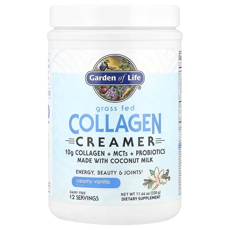 グラスフェッドコラーゲンクリーマー クリーミーバニラ 330g（11.64oz）