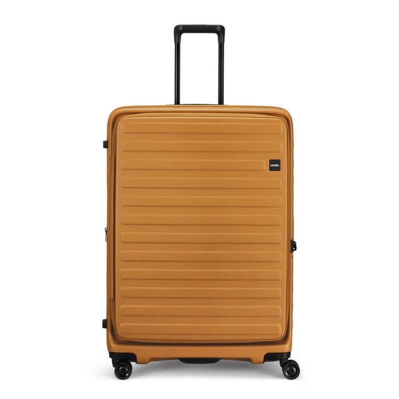 スーツケース REFRESH ファスナータイプ 旅行日数目安：10泊以上 約120L TSAロック搭載 Cubo ［TSAロック搭載］ ゴールデンオーカー　CUBO-LL-REFRESH-GO