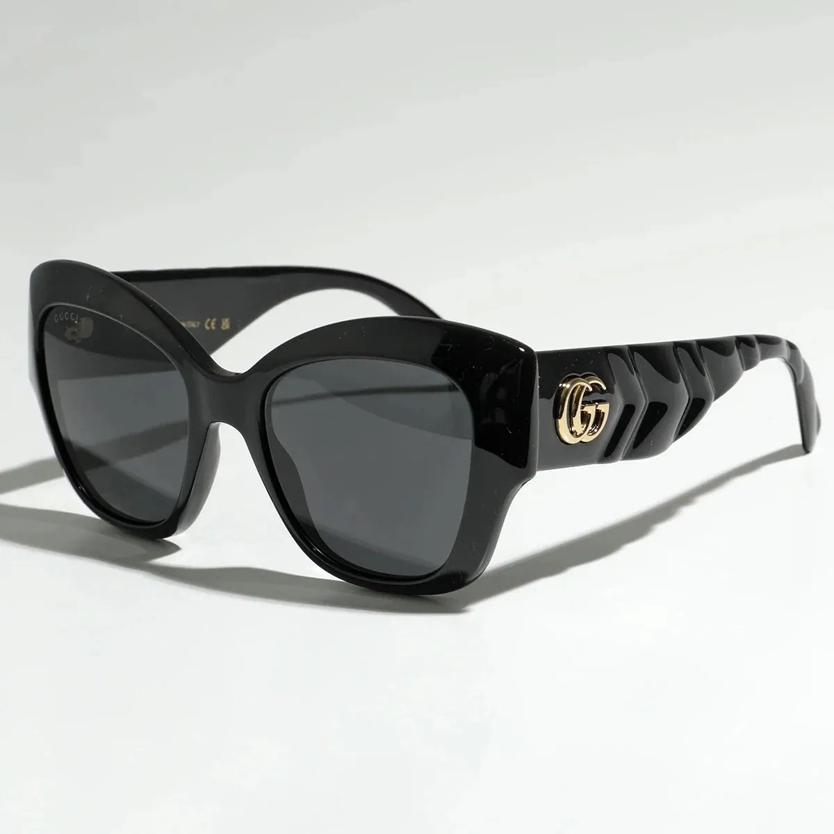 GUCCI グッチ サングラス GG0808S レディース キャットアイ型 メガネ 眼鏡 GGロゴ アイウェア カラー2色
