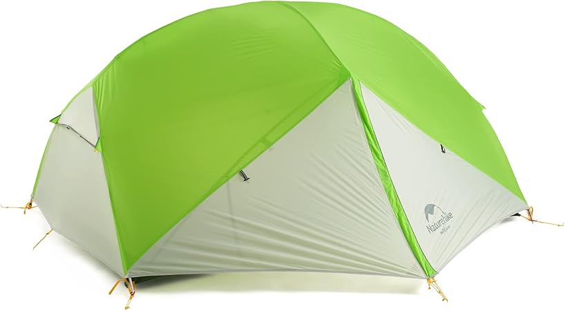 2人用 テント テント 軽量 アウトドア 専用グランドシート付 設営簡単 二重層 耐水圧PU4000mm 4シーズン 自立式 テント 山岳 ドーム型 キャンプ 用品 登山 キャンピング 収納袋付き