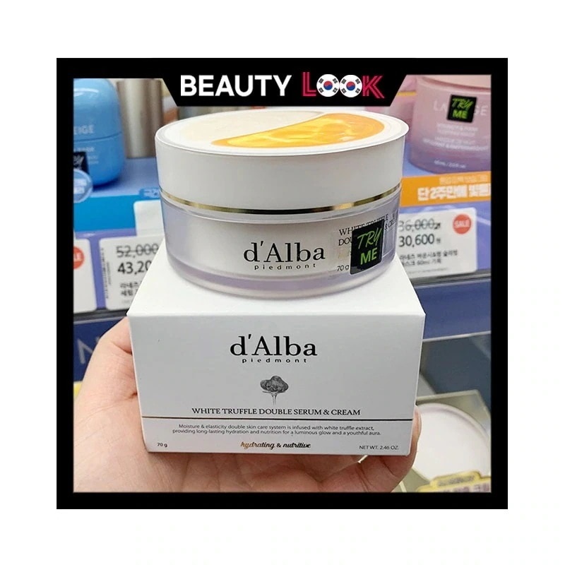 ホワイトトリュフダブルセラムアンドクリーム 70g 【韓国オリーブヤング購入代行】