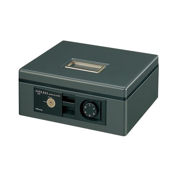 コクヨ 手提げ金庫(ダイヤル錠付) B5 W318×D257×H128mm ダークグレー CB-12DM 1台 15,444円