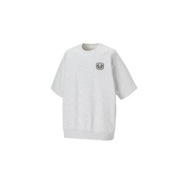 オニツカタイガー半袖Tシャツ 2183B530 020 HEATHER GREY DOM