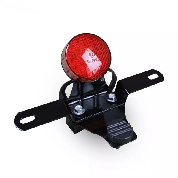 Eマーク12v リア LED ブレーキライト ビンテージスタイル 取り付けブラケット付き 小型 リア ライセンス照明