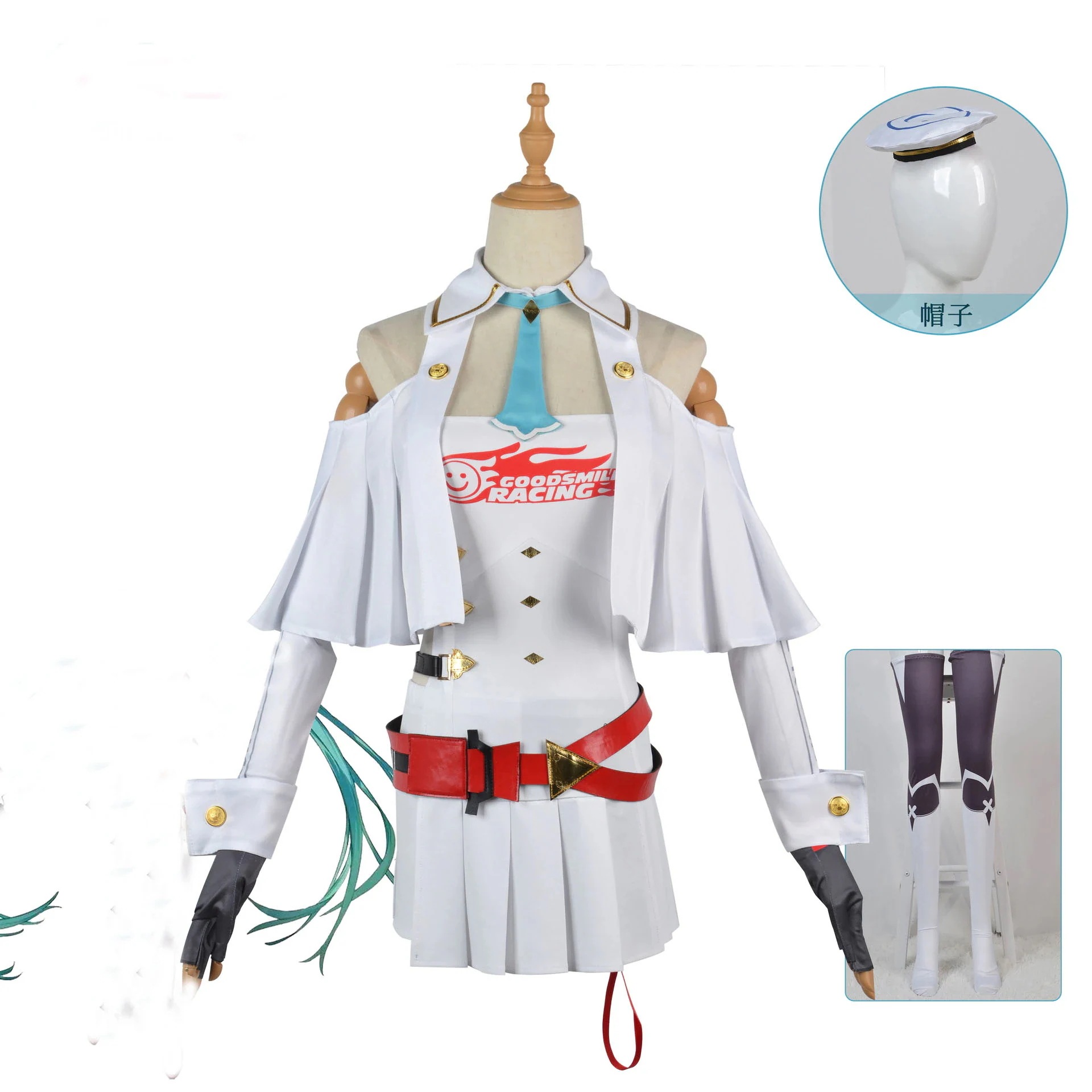 コスプレ変装仮装 衣装初音ミクmiku レーシングカー