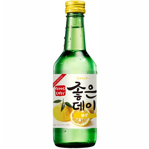 ジョウンデー カラー ゆず x 20本 柚子 ユズ 韓国 ドラマ 定番 食品 食材 料理 お酒 業務用 焼酎 甲類 リキュール ソジュ ジョウンデイ