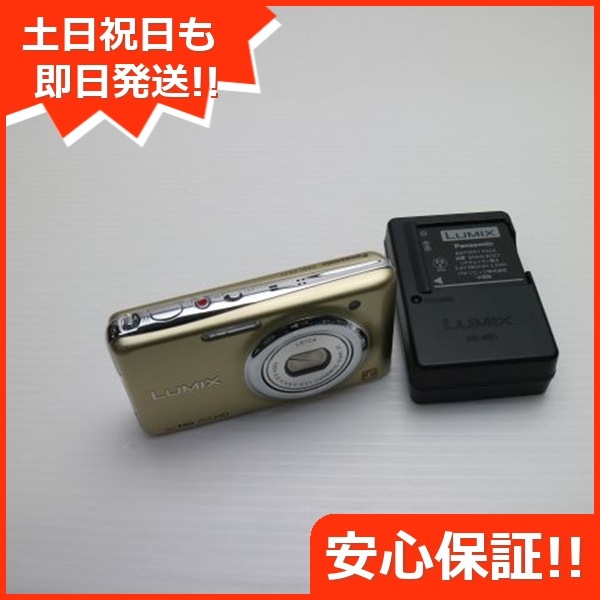 新品同様 DMC-FX77 ゴールド Panasonic LUMIX デジカメ 116
