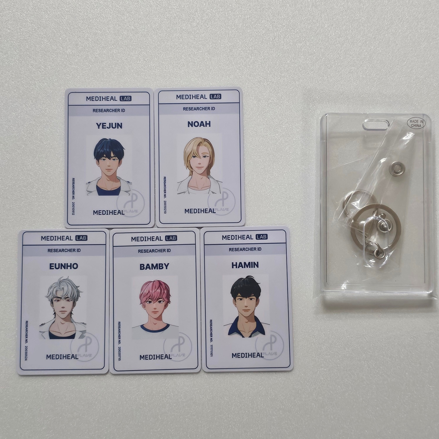 [公式] PLAVE x MEDIHEAL Promotional EMPLOYEE ID Card SET - 25 NOV