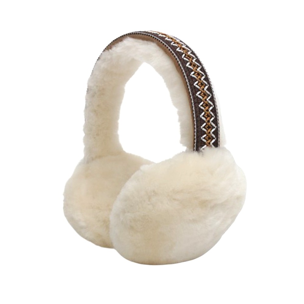イヤーマフ 耳当て Sheepskin Earmuff W Tasman 20496-CHE チェスナット