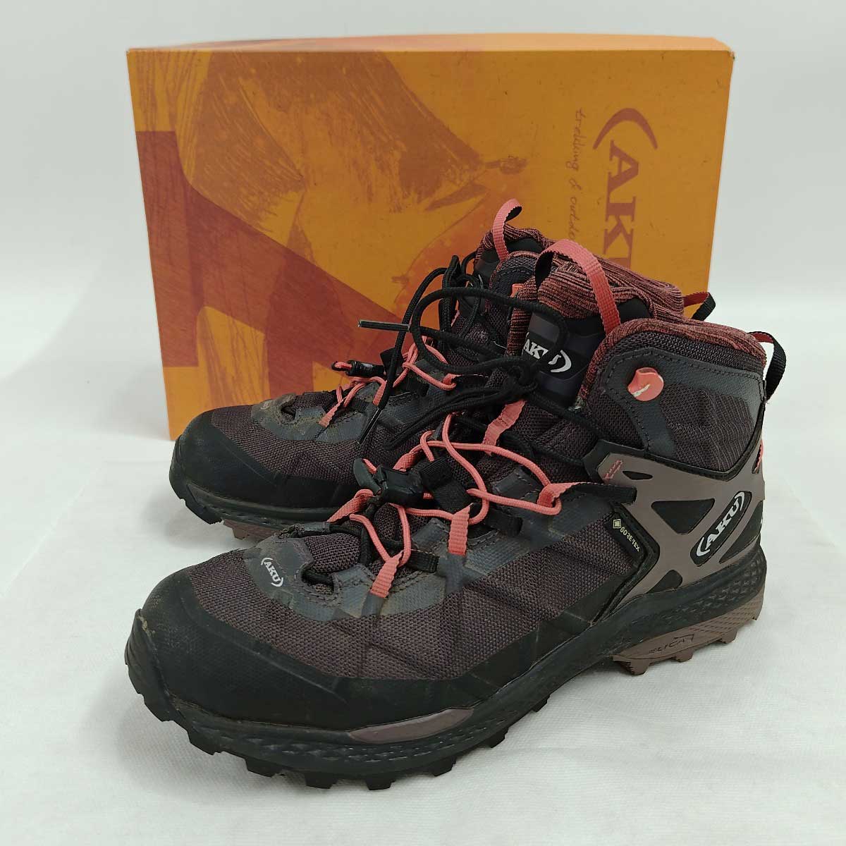 【中古】アク ロケット ミッド DFS GTX Ws ROCKET MID DFS 25cm 711ISG レディース AKU トレッキングシューズ 登山靴