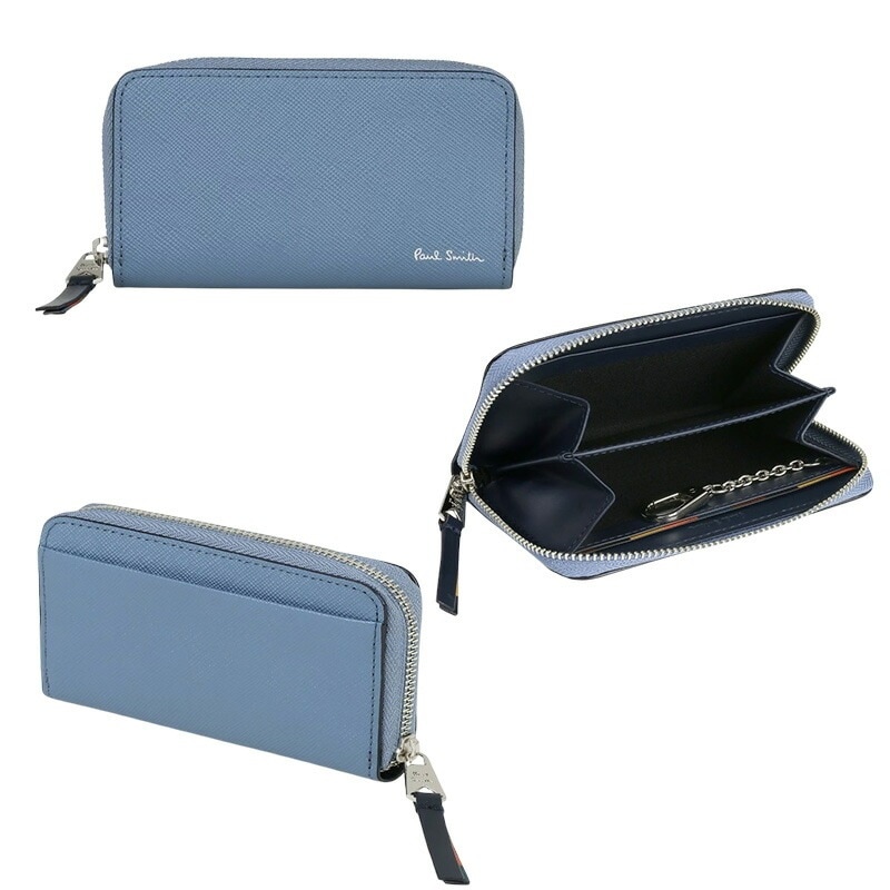 カードケース コインケース メンズ 名刺入れ 小銭入れ ブライトストライププラー SS24 カード＆コインケース 813019 P910 喜ばれるギフト 15,246円