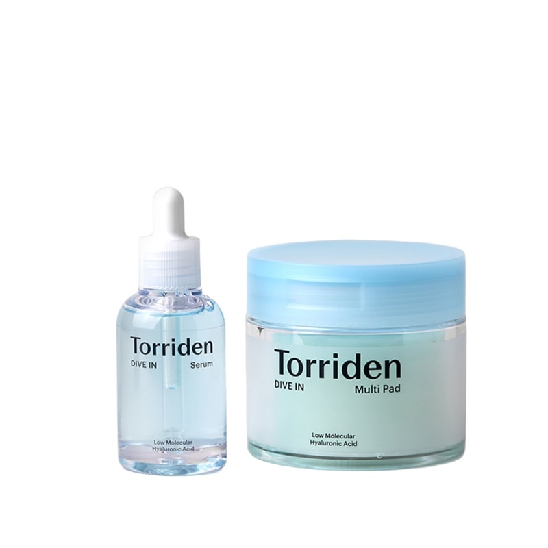 【2種セット】トリドンダイブイン低分子ヒアルロン酸セラム50ml+マルチパッド80枚 5,396円