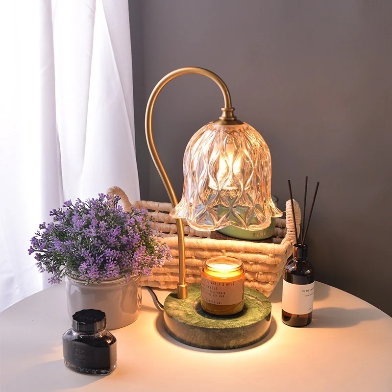 デイリーキャンドルウォーマーランプ 韓国 人気 インテリア 110V電圧 変圧機いらない アロマラン