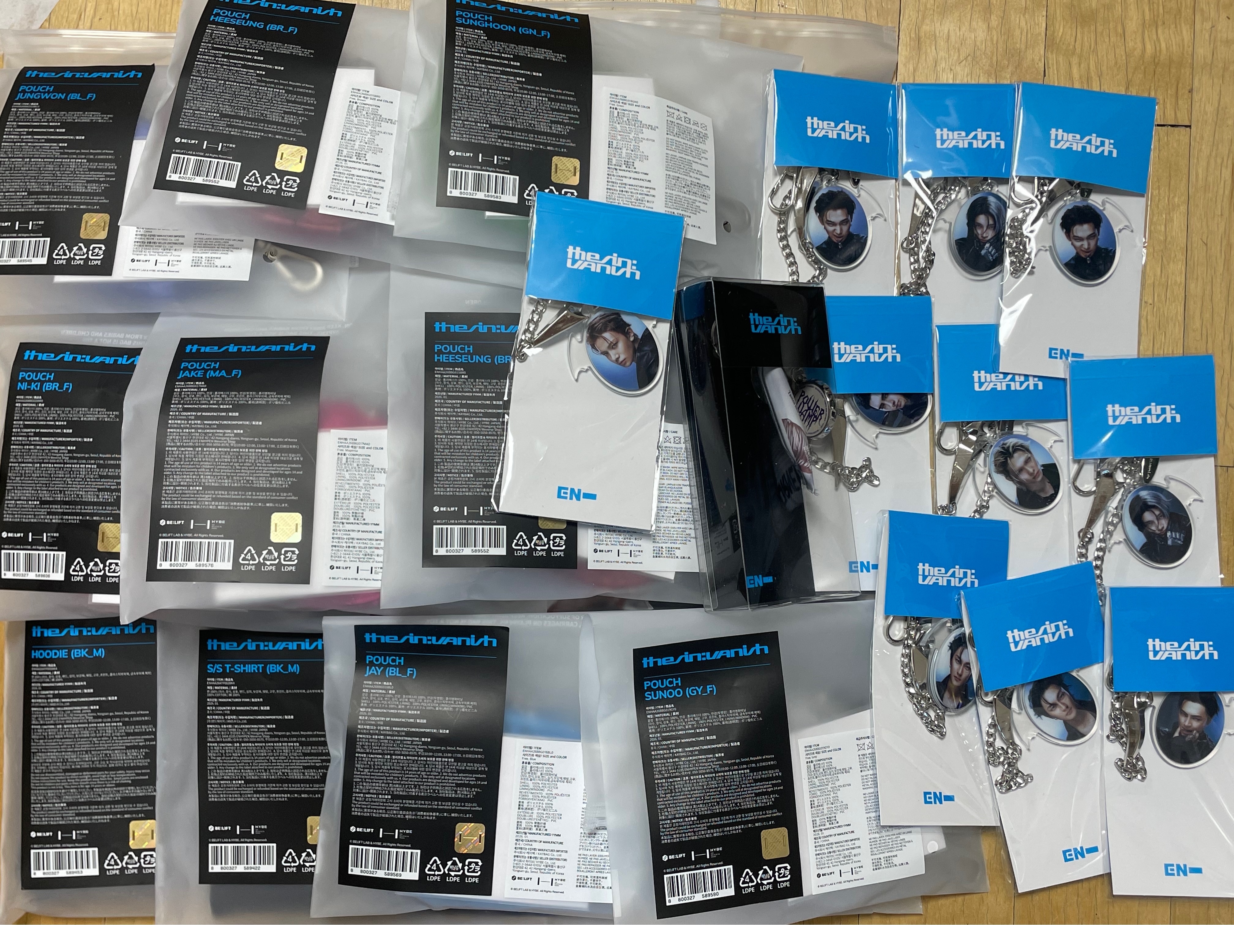 [ON HAND] 2026 ENHYPEN THE SIN : VANISH POP-UP STORE MD [B]