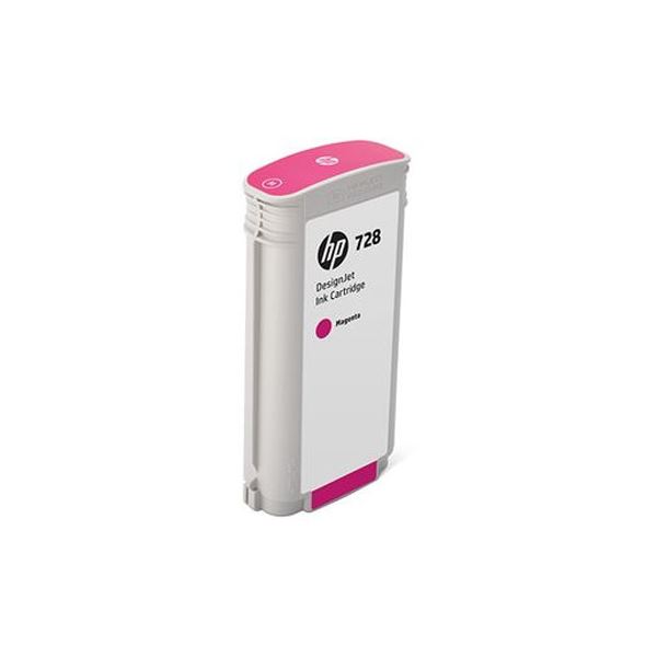 (まとめ）HP HP728 インクカートリッジマゼンタ 130ml F9J66A 1個(×3セット)