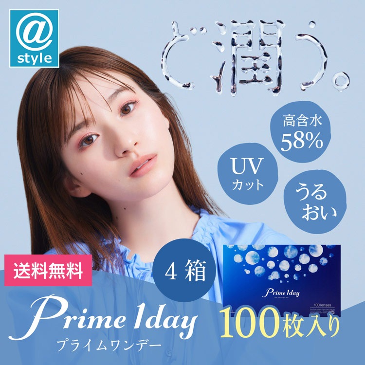 プライムワンデー100枚 4箱 16,960円