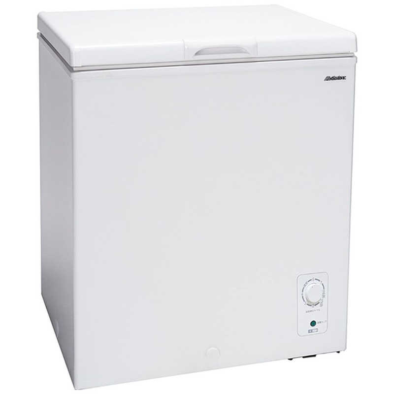 アビテラックス　冷凍庫 1ドア 100L 上開き 直冷式 幅56cm ホワイト　ACF-107（標準設置無料）