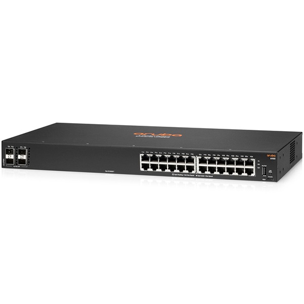 JL678A#ACF E Aruba 6100 24G 4SFP+ Switch JP en スイッチングハブ