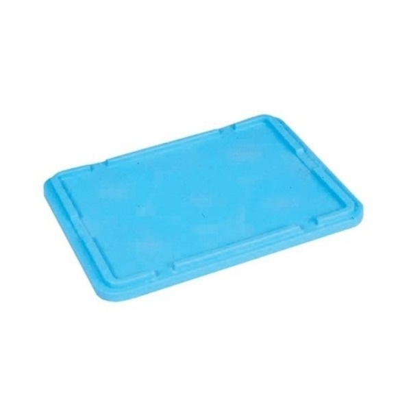 (20個セット) RBコンテナー/コンテナボックス用蓋 (RB-28G用 ブルー) 岐阜プラスチック工業