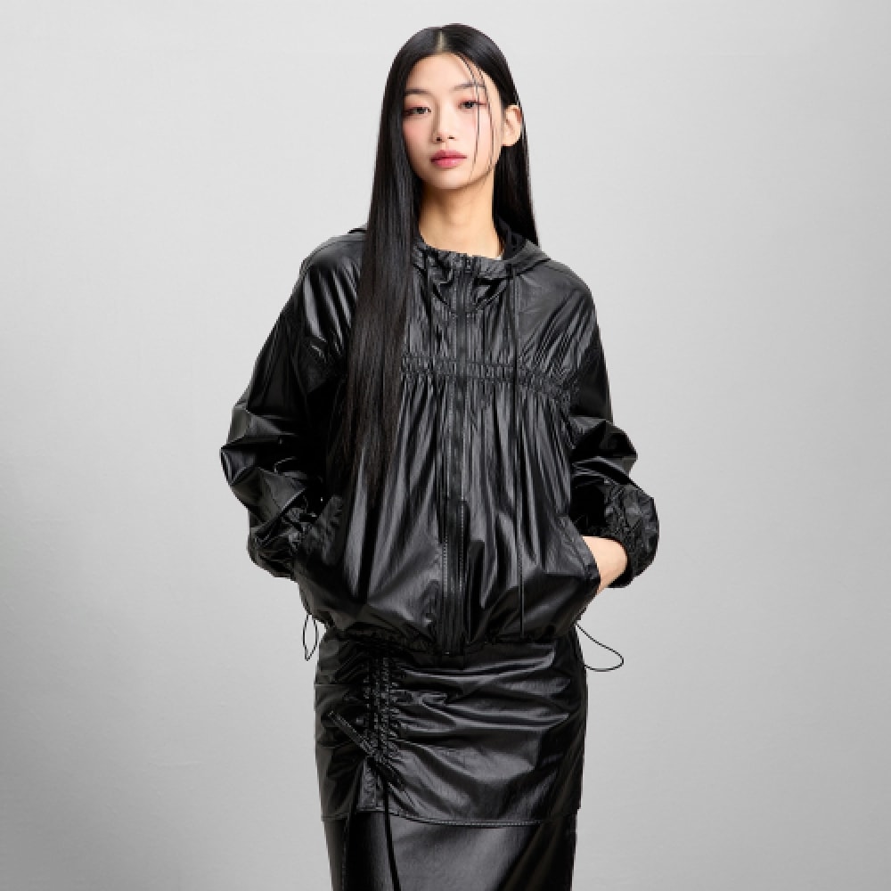 MIXXO グロッシーシャーリングジャケット MIWJJF301C