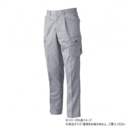 桑和 3228 ワンタックカーゴパンツ 73サイズ グレー(7)