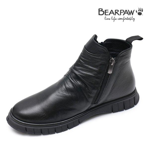 (BEARPAW) CARINA 牛革アンクルブーツ (K2749001PC-W)