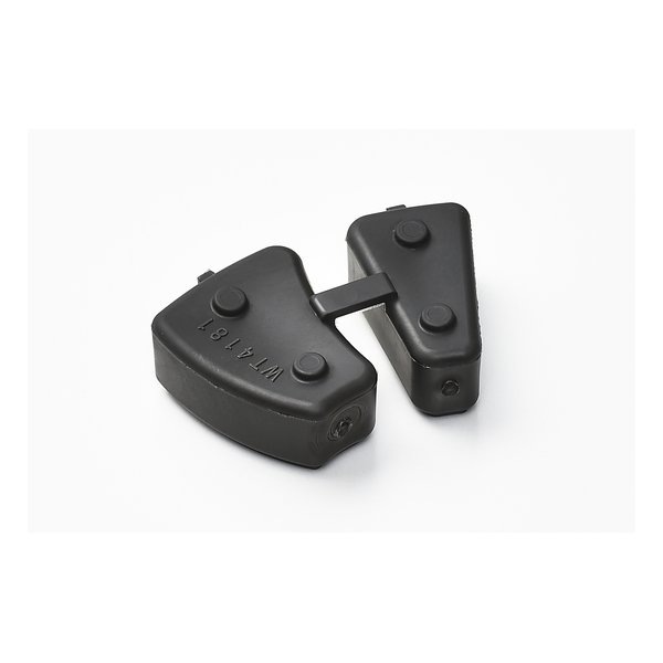 NEWダンパーラバー スクエアタイプ 4181系 /5個セット/アルミ＆マグ鍛造 WT4181-SET