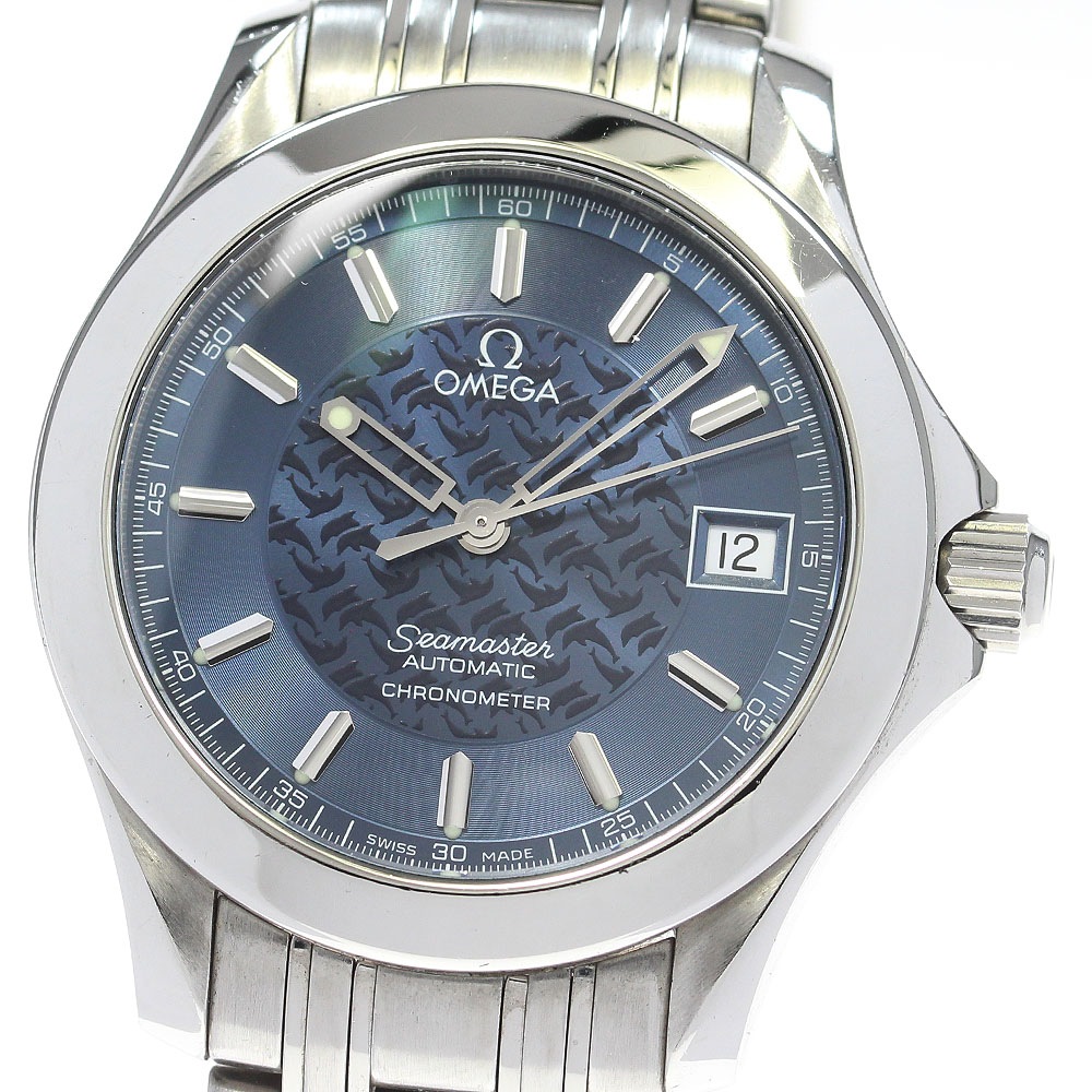 オメガ OMEGA 2506.80 シーマスター120 ジャックマイヨール デイト 自動巻き メンズ _848973【中古】