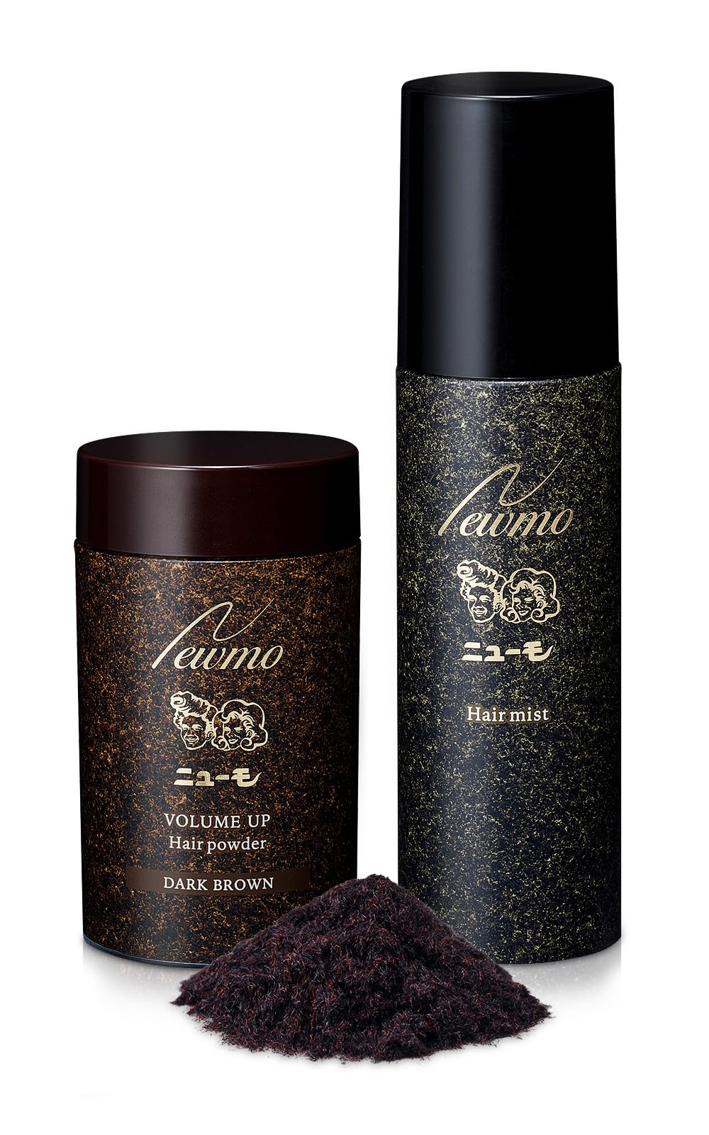 二ューモ ヘアパウダー ダークブラウン 20g ヘアミスト 100ml セット